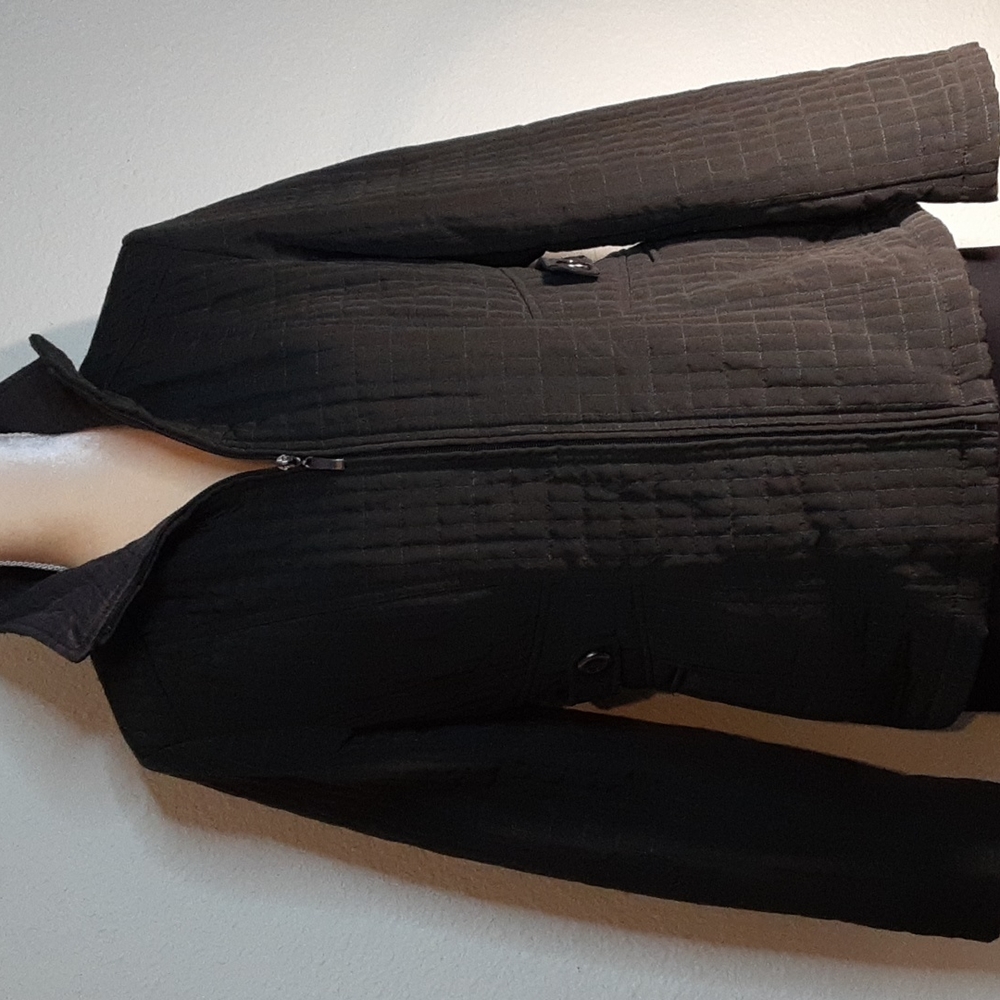 LANESBORO quilted dark olive green Jacket M